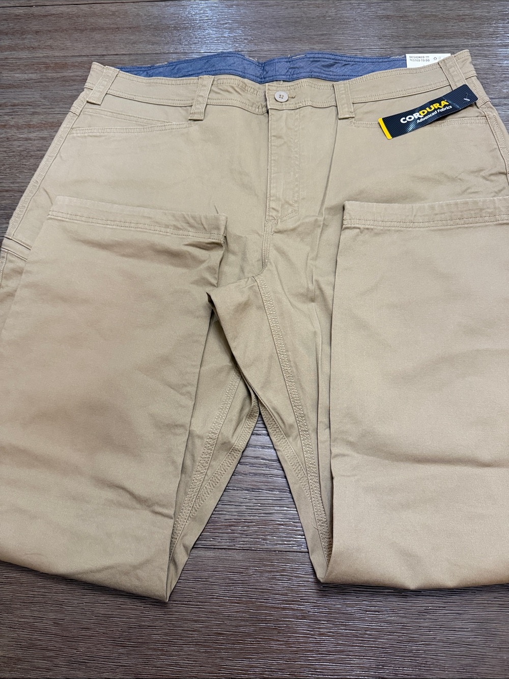 Duluth Trading Co Khaki/Tan Work Chinos